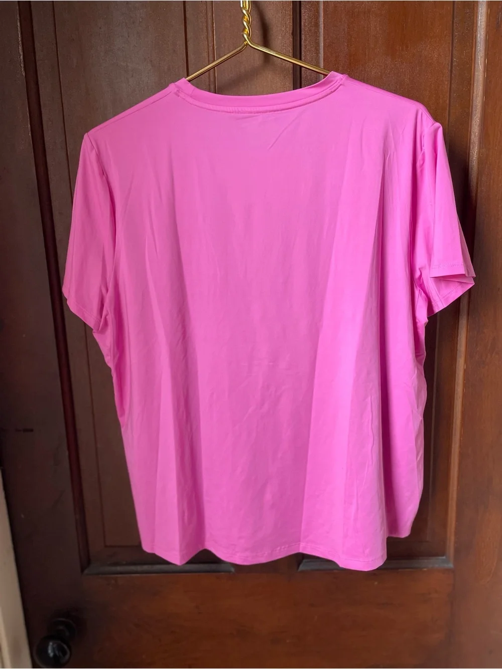 Nike One dri fit women's extra large pink athletic top